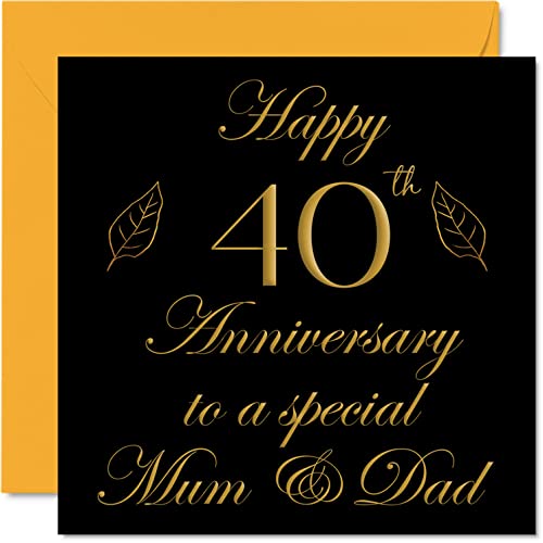 Special Ruby Anniversary Card for Dad Mum Parents - Special... - Livres & eBooks Amazon Royaume-Uni à 2.37€