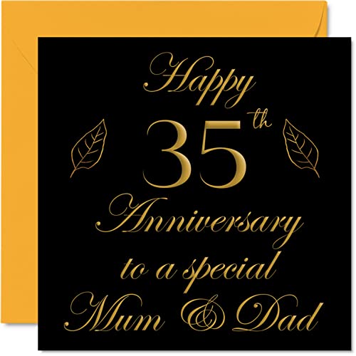 Special Coral Anniversary Card for Dad Mum Parents... - Nouvelle promo Amazon à 1.80€