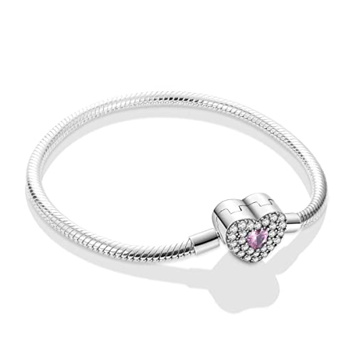 MULA Charm Pulsera Cadena de Serpiente Pulsera de Plata de... - Bijoux & Montres Amazon Espagne à 5.98€