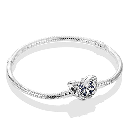 MULA Charm Pulsera Cadena de Serpiente Pulsera de Plata de... - Bijoux & Montres Amazon Espagne à 5.98€