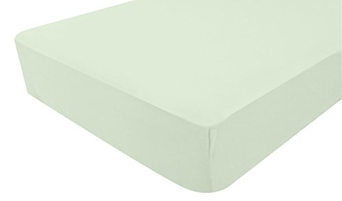 Domiva Drap Housse Coton Peigne 70x140cm Light Mint 1901241... - Maison & Cuisine Amazon France à 12.31€