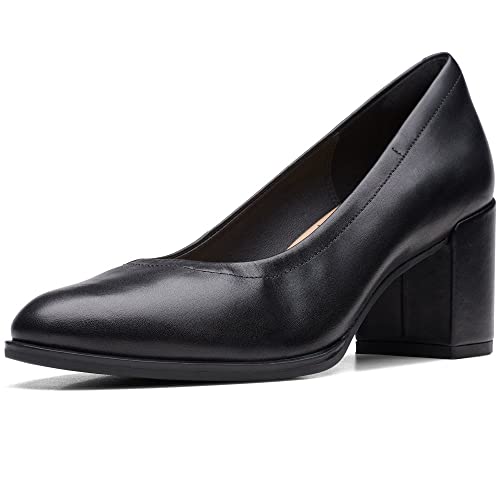 Clarks Freva55 Court Black Leather 35 en promo à 44,48€ (-55%) sur Amazon FR