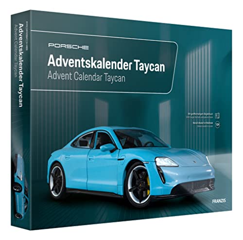 FRANZIS 67203 - Porsche Taycan Adventskalender frozen blue... - Maison & Cuisine Amazon Allemagne à 38.48€