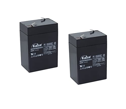 Kaise Batterie au Plomb AGM VRLA 6 V - 4,5 Ah/Modèle KB645... - Sports & Fitness Amazon France à 13.80€