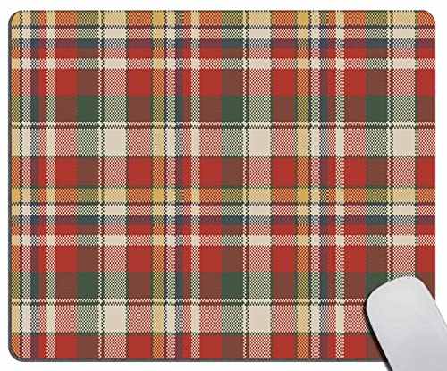 Mauspad / Mauspad mit Karomuster, 20,1 x 24,1 cm, Rot... - Fournitures Bureau Amazon Allemagne à 0.50€