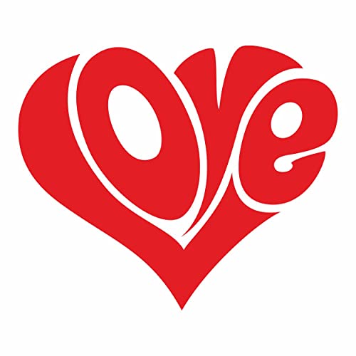 AMA SHOP Adesivo in PVC Prespaziato scritta love forma... - High-Tech & Électronique Amazon Italie à 2.90€