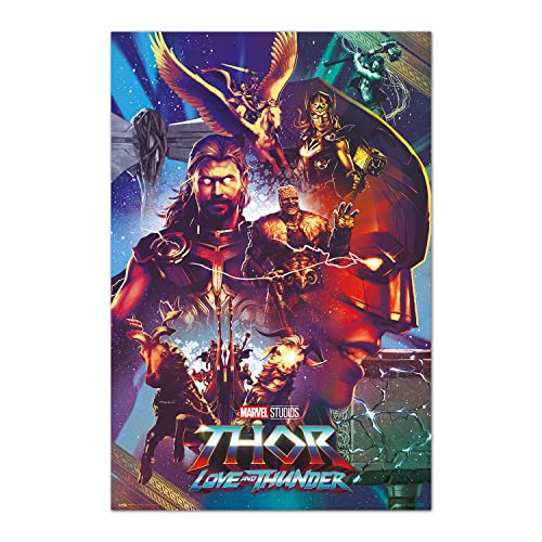 Grupo Erik - Poster Marvel Thor Love And Thunder - Deco... - Maison & Cuisine Amazon France à 7.00€