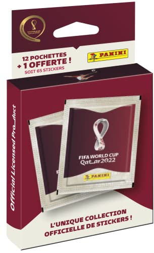 Panini FIFA World Cup Qatar 2022 - Blister 12 pochettes + 1... - Jouets & Jeux Amazon France à 4.63€