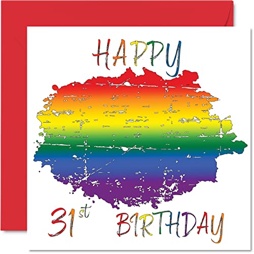 Stuff4 Tarjetas de cumpleaños LGBT 31 para pareja, tarjeta... - Loisirs Créatifs Amazon Espagne à 5.95€