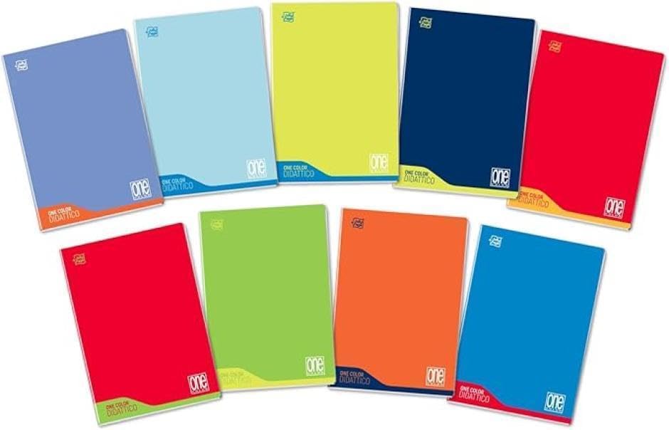 One Color Maxi-Heft, 100 g, A4, Lineatur 0B, verschiedene... - Fournitures Bureau en promo à 7.06€