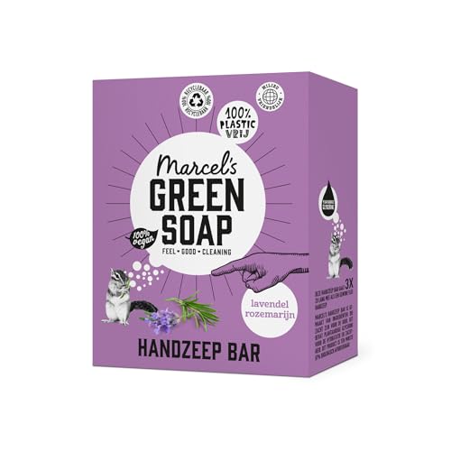 Marcel's Green Soap Hand Soap Bar Lavender & Rosemary... - Beauté & Parfums en promo à 2.03€