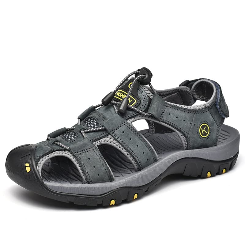 Kibapoj Men's Hiking Sandals Closed Toe Walking Sandals... - Sports & Fitness Amazon Royaume-Uni à 19.80€