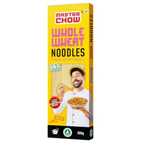 MasterChow Healthy Whole Wheat Noodles | No Preservatives |... - Épicerie Amazon Royaume-Uni à 5.99€