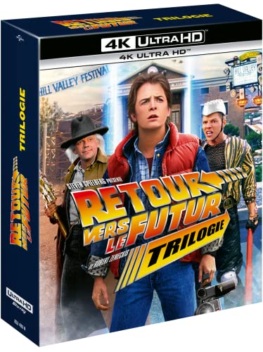 Retour vers le futur : Trilogie [4K Ultra HD] [Blu-ray] - Livres & eBooks Amazon France à 29.21€