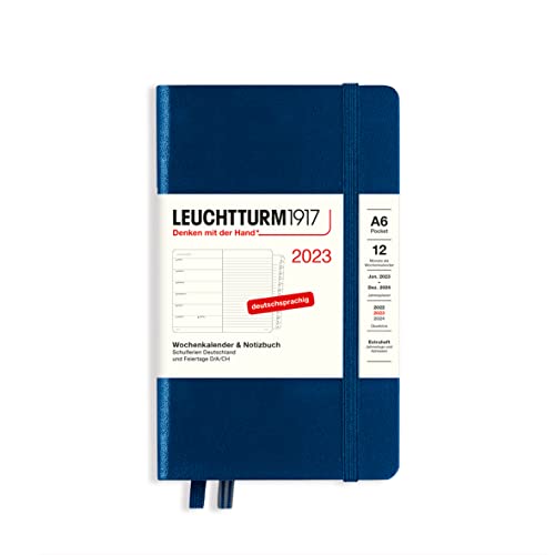 LEUCHTTURM1917 365686 Agenda e taccuino settimanale Pocket... - Fournitures Bureau en promo à 7.35€