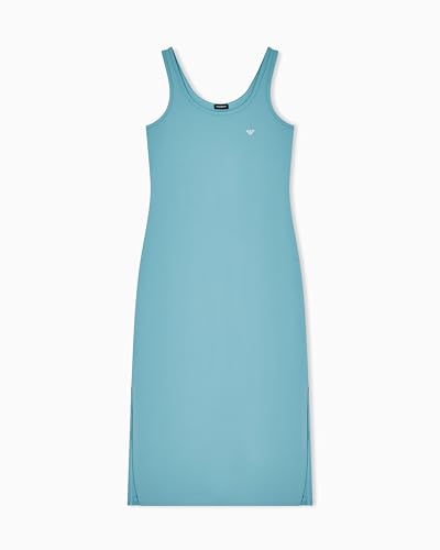 Emporio Armani Bata Larga para Mujer, Blanco, S - Sports & Fitness en promo à 12.92€