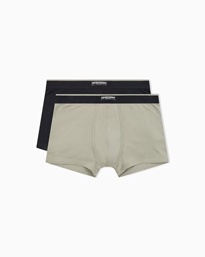 Emporio Armani Man Logolabel 2-Pack Trunk Black M - Bon plan à 26.06€