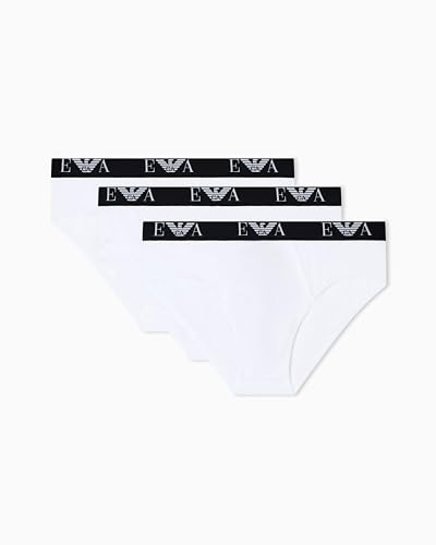 Emporio Armani Man's Bold Monogram Lot de 3 Slips Blancs... - High-Tech & Électronique Amazon France à 23.61€