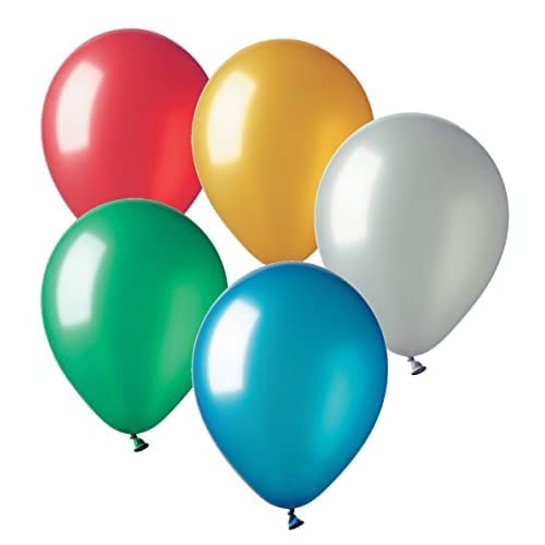 Envelope 50 balloons Ø18cm, assorted colours - Sports & Fitness en promo à 2.07€