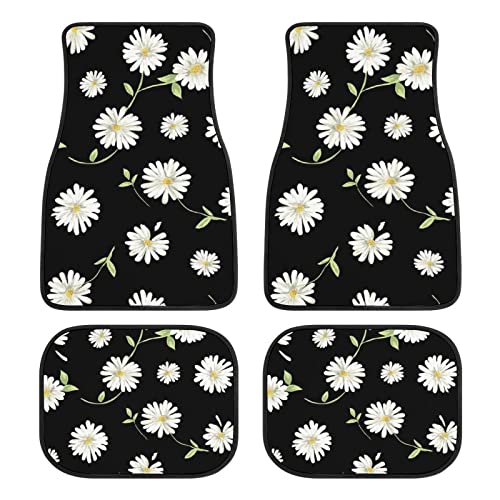 Set di 4 tappetini per auto con margherite, design con... - Animalerie Amazon Italie à 25.99€