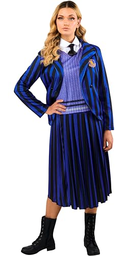 Rubies Costume da donna Wednesday Nevermore, uniforme... - Amazon Italie à 53.99€