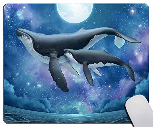 Whale Family Flying Iin Sternennacht Mauspad für... - High-Tech & Électronique Amazon Allemagne à 0.50€