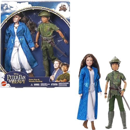 Mattel Disney Peter Pan y Wendy Muñeca y muñeco de... - Jouets & Jeux en promo à 13.35€