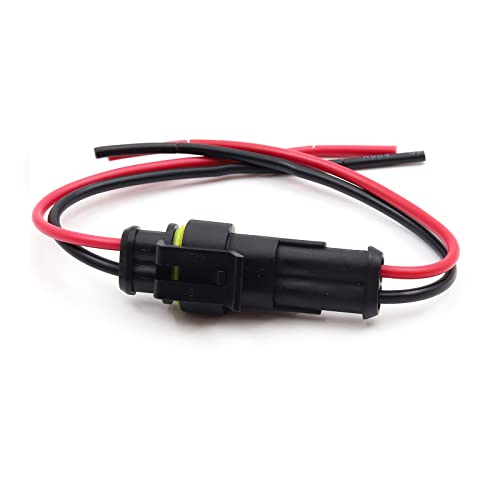 YnGia 2 broches mâle femelle adaptateur de faisceau de... - Auto & Moto en promo à 3.99€