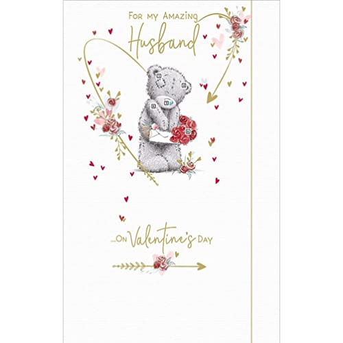 Me To You Tatty Teddy Luxury Valentine's Day Card, Husband... - High-Tech & Électronique Amazon Royaume-Uni à 2.70€