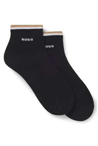 BOSS 2P SH Stripe CC Calcetines Cortos, Black1, 43-46 para... - Amazon Espagne à 4.25€