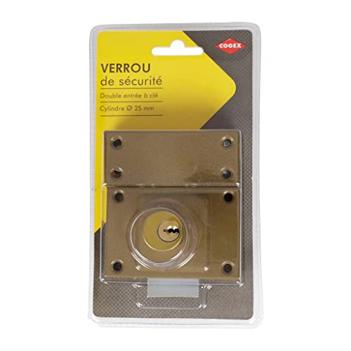 Cogex 647441 - Cilindro doble para puerta exterior e... - Amazon Espagne à 15.00€
