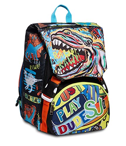 SJ Gang Zaino Doppio Scomparto Sj Ever, Nero, 31 Lt, Scuola... - Amazon Italie à 49.90€