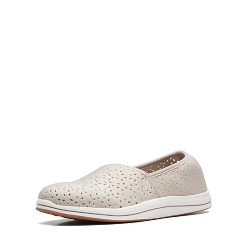 Clarks Breeze Emily Mocasines para Mujer, Gris Pardo Claro... - Vente Flash Amazon -70%