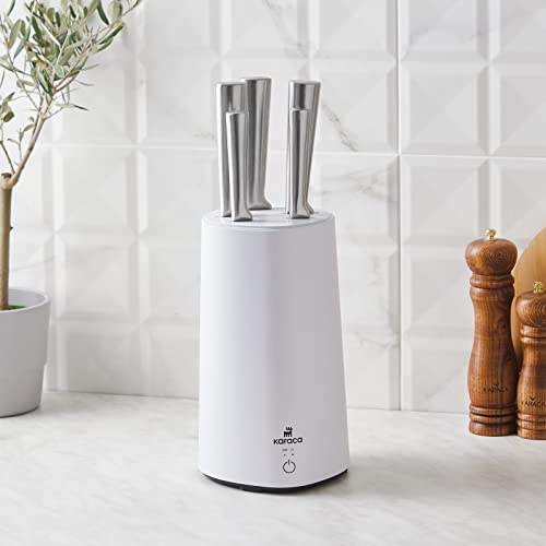 Karaca Meister Sterilisator Stand Messer Set Weiß... - Maison & Cuisine Amazon Allemagne à 29.95€