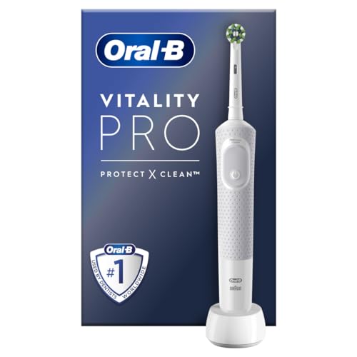Oral-B Vitality Pro Brosse À Dents Électrique Blanche, 1... - Santé & Bien-être en promo à 29.99€