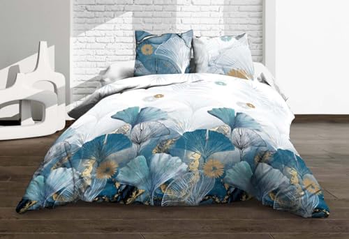 Copripiumino 220 x 240 + 2 federe in puro cotone a 57 fili... - Amazon Italie à 42.46€