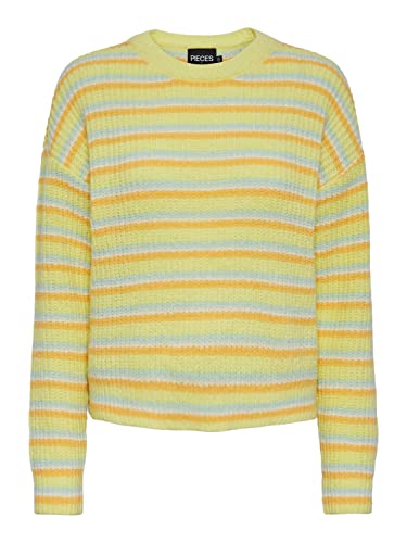 PIECES PCBINA LS O-Neck Knit BC, ICY Morn/Stripes:... - High-Tech & Électronique Amazon Royaume-Uni à 12.51€
