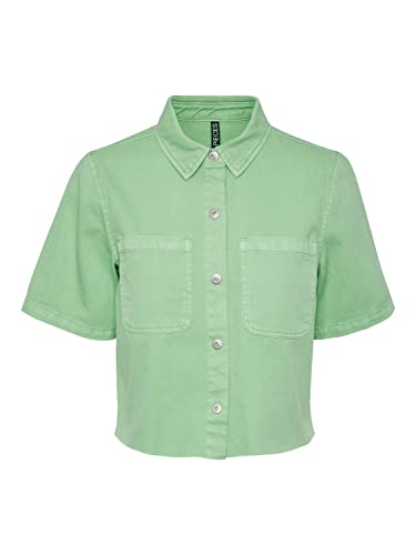 PIECES Pcblume SS BC-Camiseta Blusas, Verde absenta, XS... - Tech & Electronics Amazon Spain à 10.84€