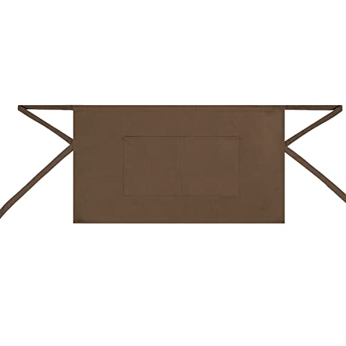 MISEMIYA - SHORT APRON WITH POCKET 40mmx70mm FRONT KITCHEN... - Maison & Cuisine Amazon Royaume-Uni à 9.17€