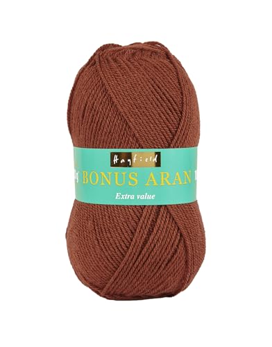Sirdar Hayfield Bonus Aran Garn, Mahagoni (563), 100 g - Maison & Cuisine en promo à 7.56€