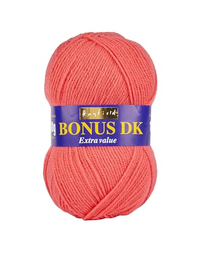 Hayfield Bonus DK Hilo de tejer doble, coral brillante... - Beauté & Parfums Amazon Espagne à 2.54€