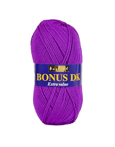 Sirdar Hayfield Bonus DK Double Knitting Yarn, Neon Purple... - Loisirs Créatifs Amazon Royaume-Uni à 2.39€