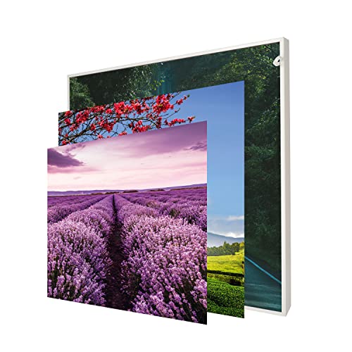 INFORMA Marco de fotos LED en color blanco mate, 3 fundas... - Amazon Espagne à 36.58€
