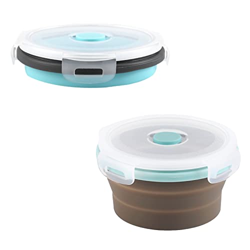 Luter 2pcs Bols Pliables pour Chien 350ml Silicone Gamelle... - Animalerie en promo à 15.79€