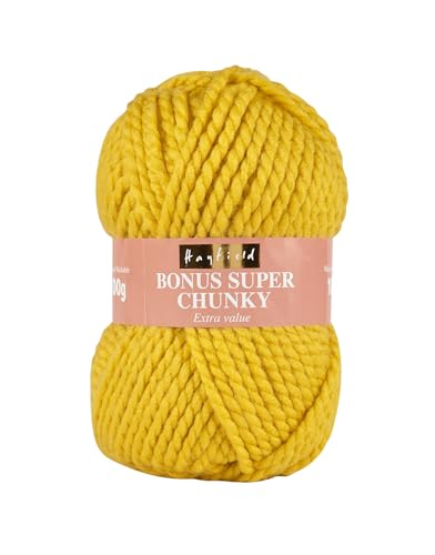 Sirdar Hayfield Bonus Super Chunky, doré (569), 100 g - Loisirs Créatifs Amazon France à 2.77€