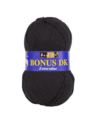 Hayfield Bonus DK Doppelstrickgarn, Midnight (562), 100 g... - Maison & Cuisine Amazon Allemagne à 7.75€