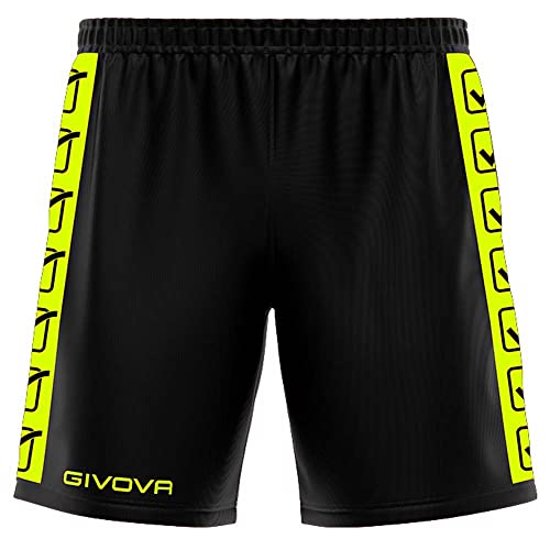 GIVOVA Pantaloncino Poly Band Giallo Fluo/Nero - Maison & Cuisine en promo à 14.49€
