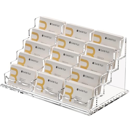 SANRUI Soporte horizontal transparente para tarjetas de... - DIY & Tools Amazon Spain à 29.83€
