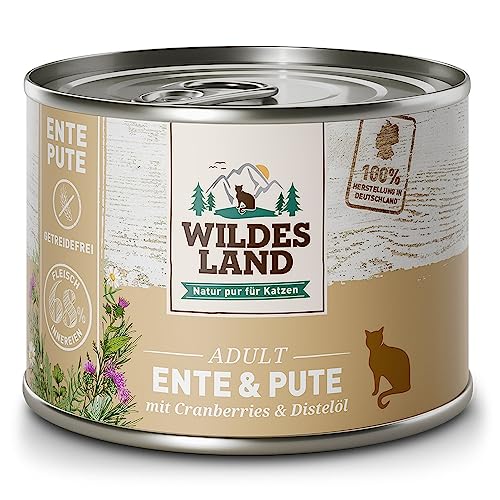 Wildes Land Comida humeda Gato Sabor Pato 12X85 Kg - Vente Flash Amazon -71%
