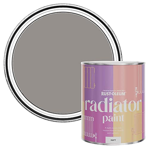Rust-Oleum Dark Grey Radiator Paint in Matt Finish... - Home & Kitchen Amazon UK à 10.19€